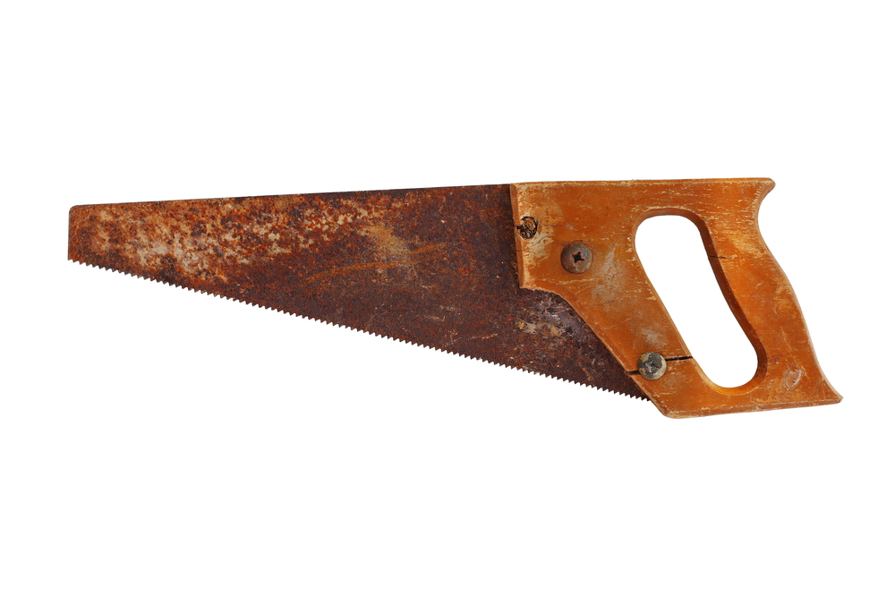 rusty saw